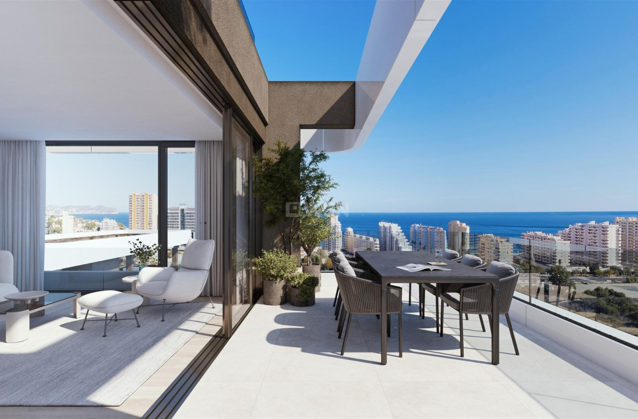 Nowy budynek - Mieszkanie w bloku - Calpe - Marisol Park