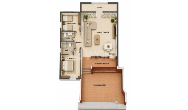 Odsprzedaż - Bungalow - Orihuela Costa - Los Altos