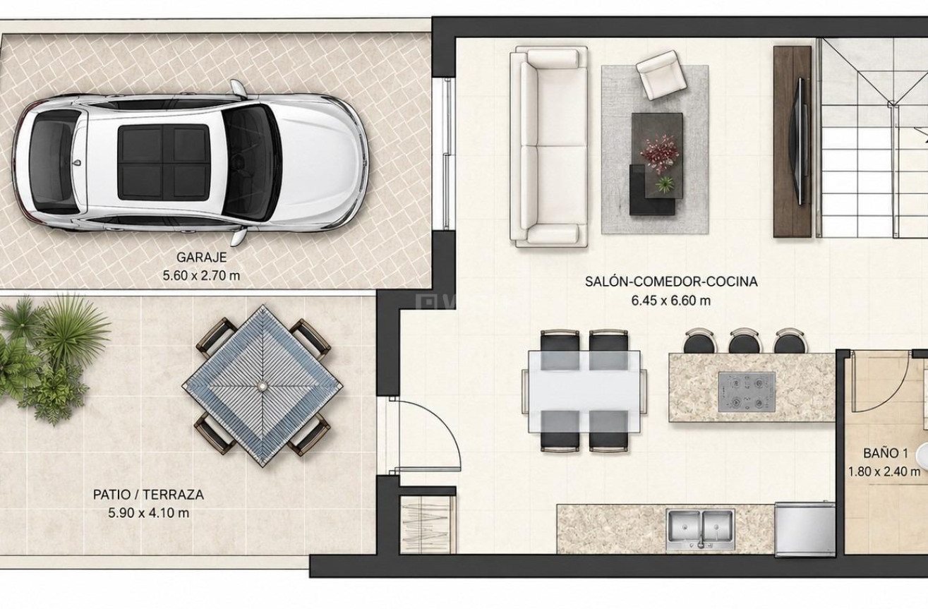 Wiederverkauf - Stadthaus - Alicante - Costa Blanca Sur