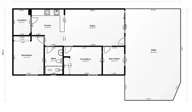 Odsprzedaż - Bungalow - Ciudad Quesada - Costa Blanca